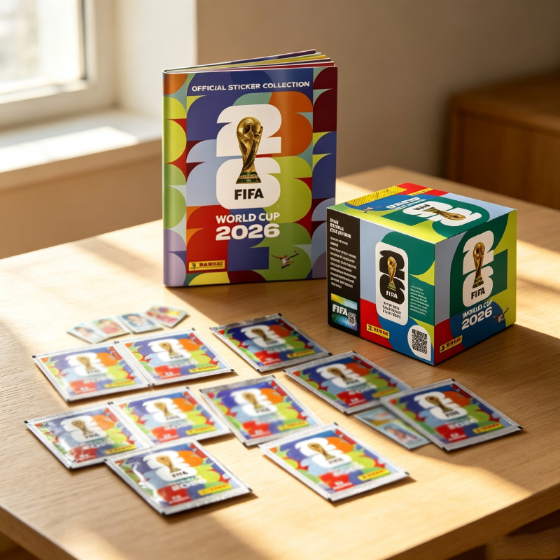 Cardstock Paper Pack - Коллекционные наклейки Panini 2026 для международного