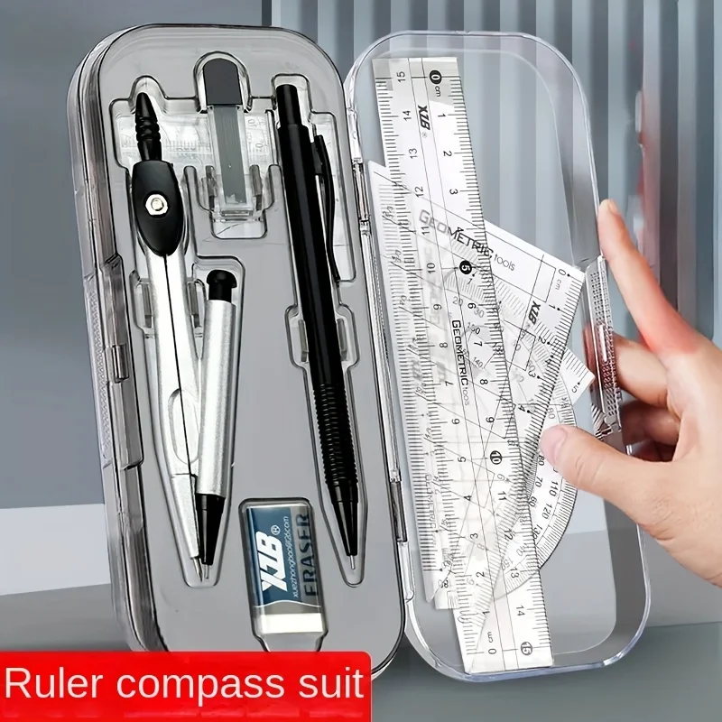 Compass Geometry Set - Набор для математической геометрии 8-в-1 с