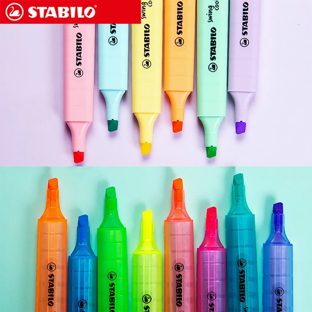 Stabilo Marker Boss - 3 шт., маркеры Stabilo, 275 цветов,
