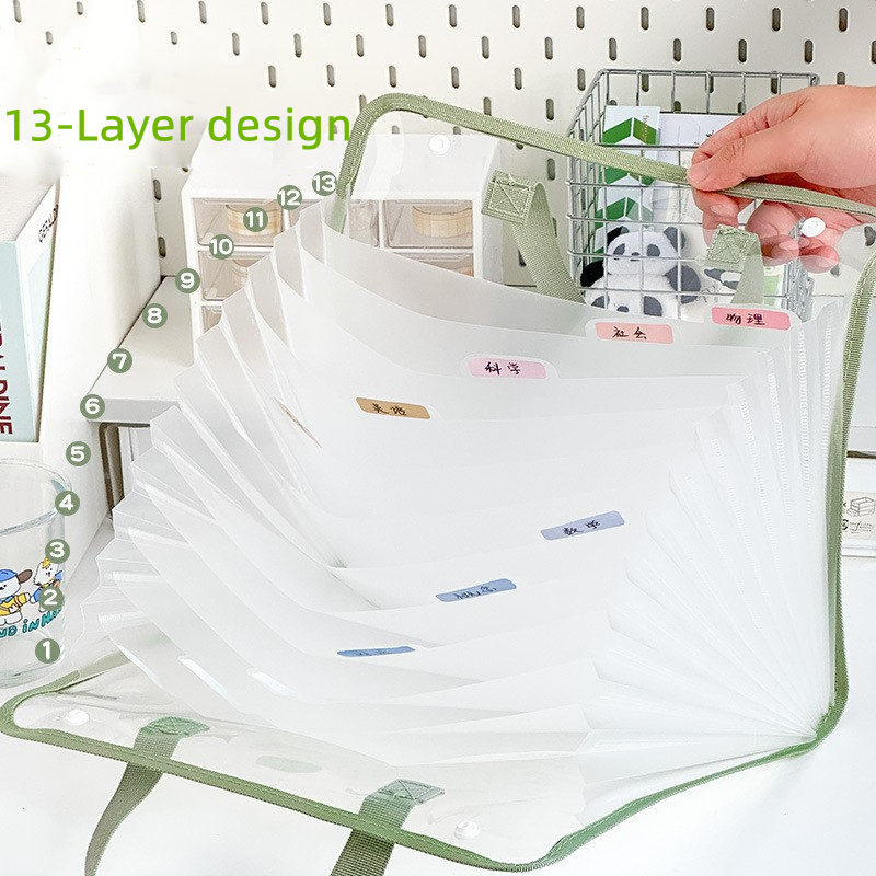 Office Stationery And Supply - 13-слойная папка для файлов формата А4,