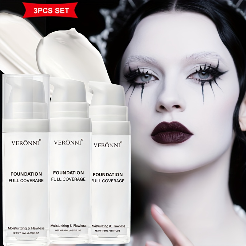 Correction Fluid White - Матовая белая жидкая основа для макияжа,