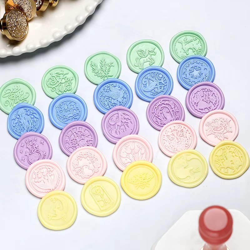 Звездное небо, лотос, роза, уз – обзор и цена Wax Seal Stamp Kit