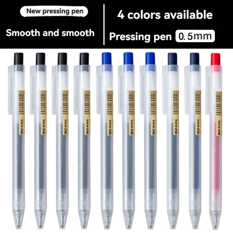 0,5 мм гелевая ручка, синяя/че – обзор и цена Muji Stationery Gel Pen