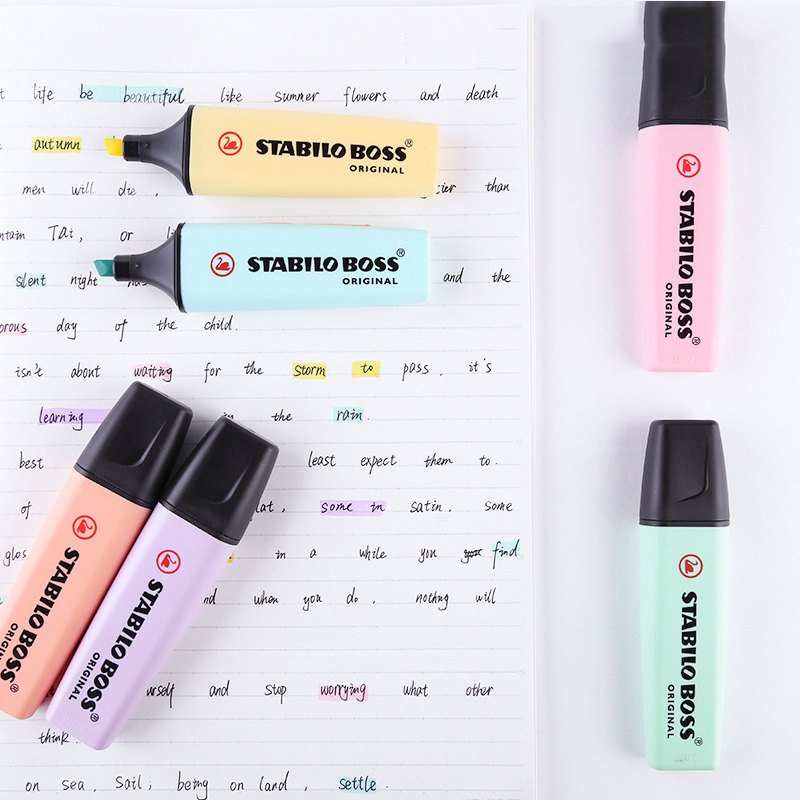 Ручки-хайлайтеры и текстовые м – обзор и цена Stabilo Marker Boss
