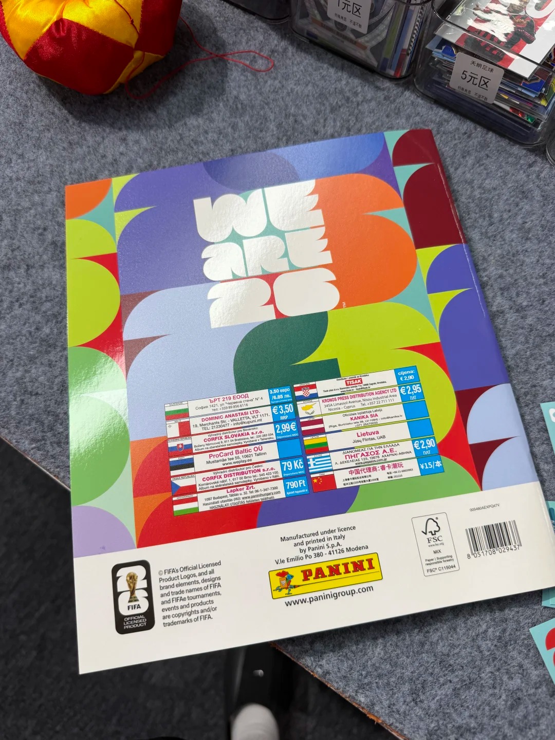 В наличии: Набор стикеров Pani – обзор и цена Cardstock Paper Pack