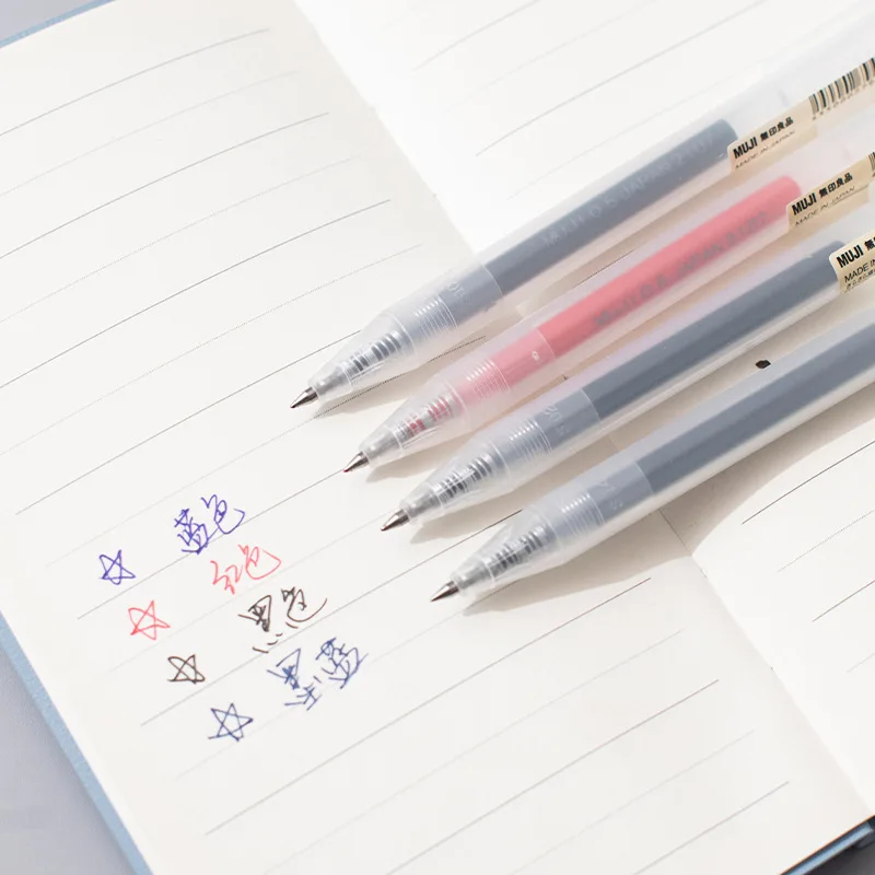 Гелевая ручка Kawaii MUJIs, че – обзор и цена Muji Stationery Gel Pen