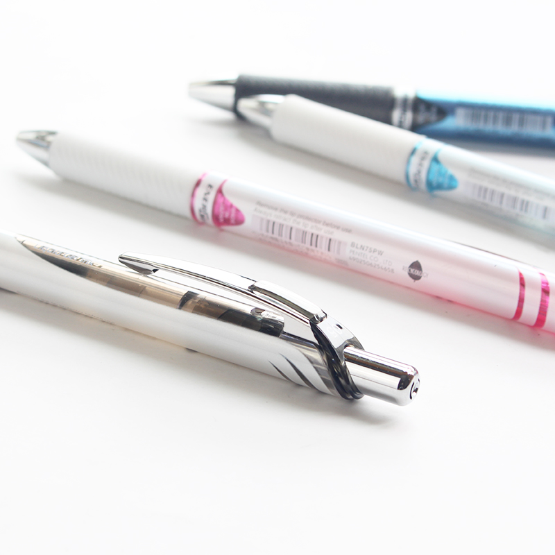 Гелевые ручки с быстросохнущим – обзор и цена Pentel Pen Energel