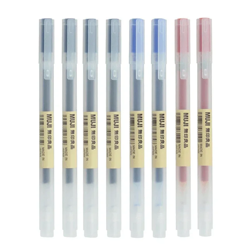 6/8 шт./компл. гелевая ручка M – обзор и цена Muji Stationery Gel Pen