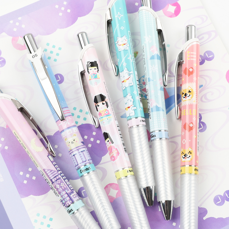3 шт./лот LifeMaster Pentel En – обзор и цена Pentel Pen Energel