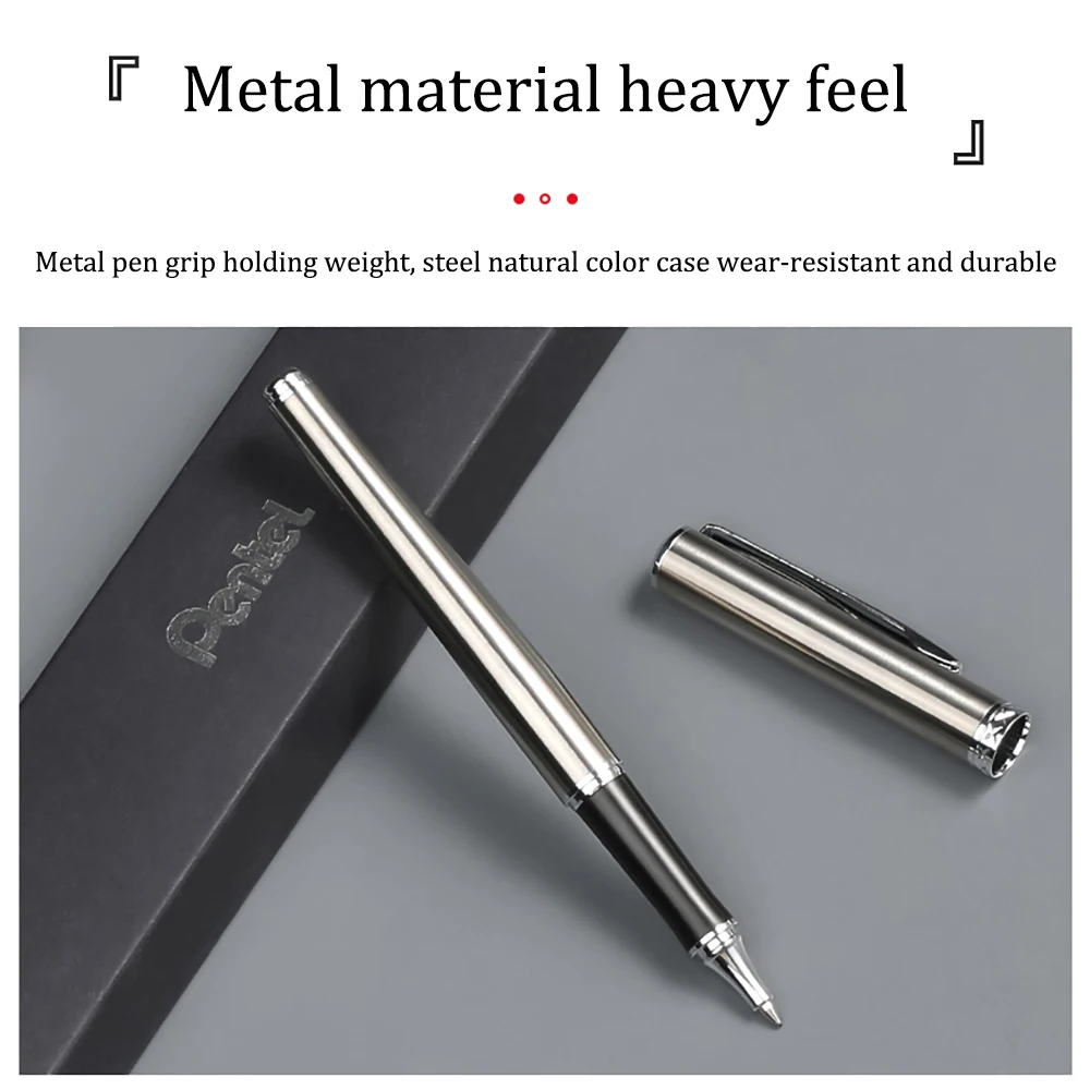 Японская металлическая гелевая – обзор и цена Pentel Pen Energel