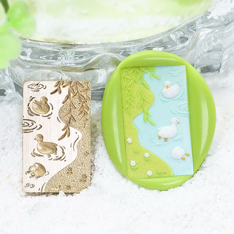 Восковая печать Little Duck, р – обзор и цена Wax Seal Stamp Kit