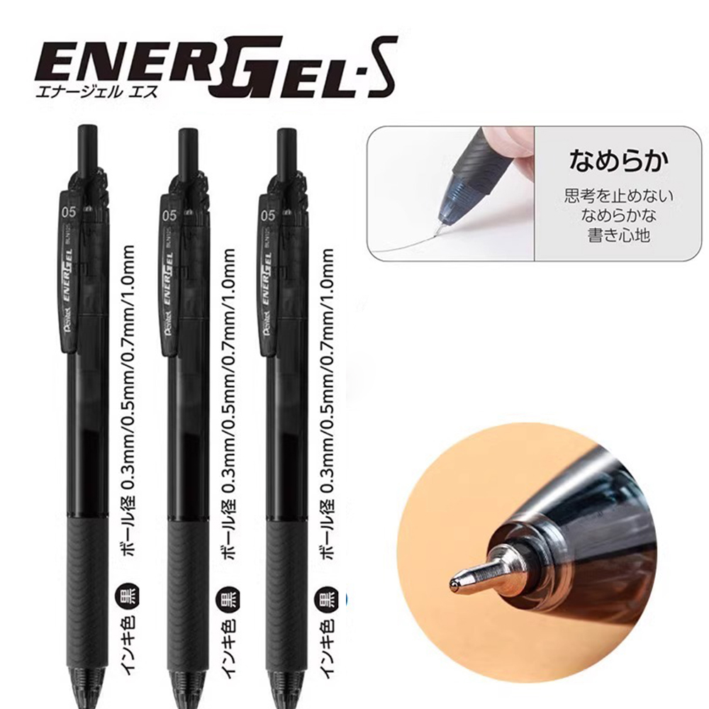 5/10 шт., японские гелевые руч – обзор и цена Pentel Pen Energel