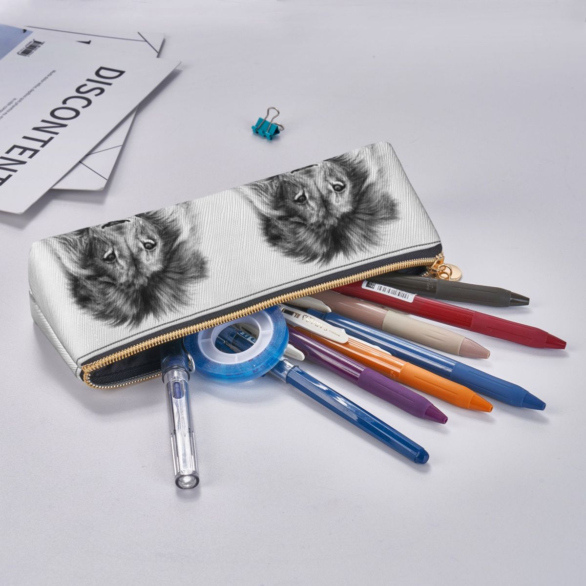Пенал-косметичка «Лев» для дет – обзор и цена Lion Stationery & Office Supply(Kunshan)Co.Ltd