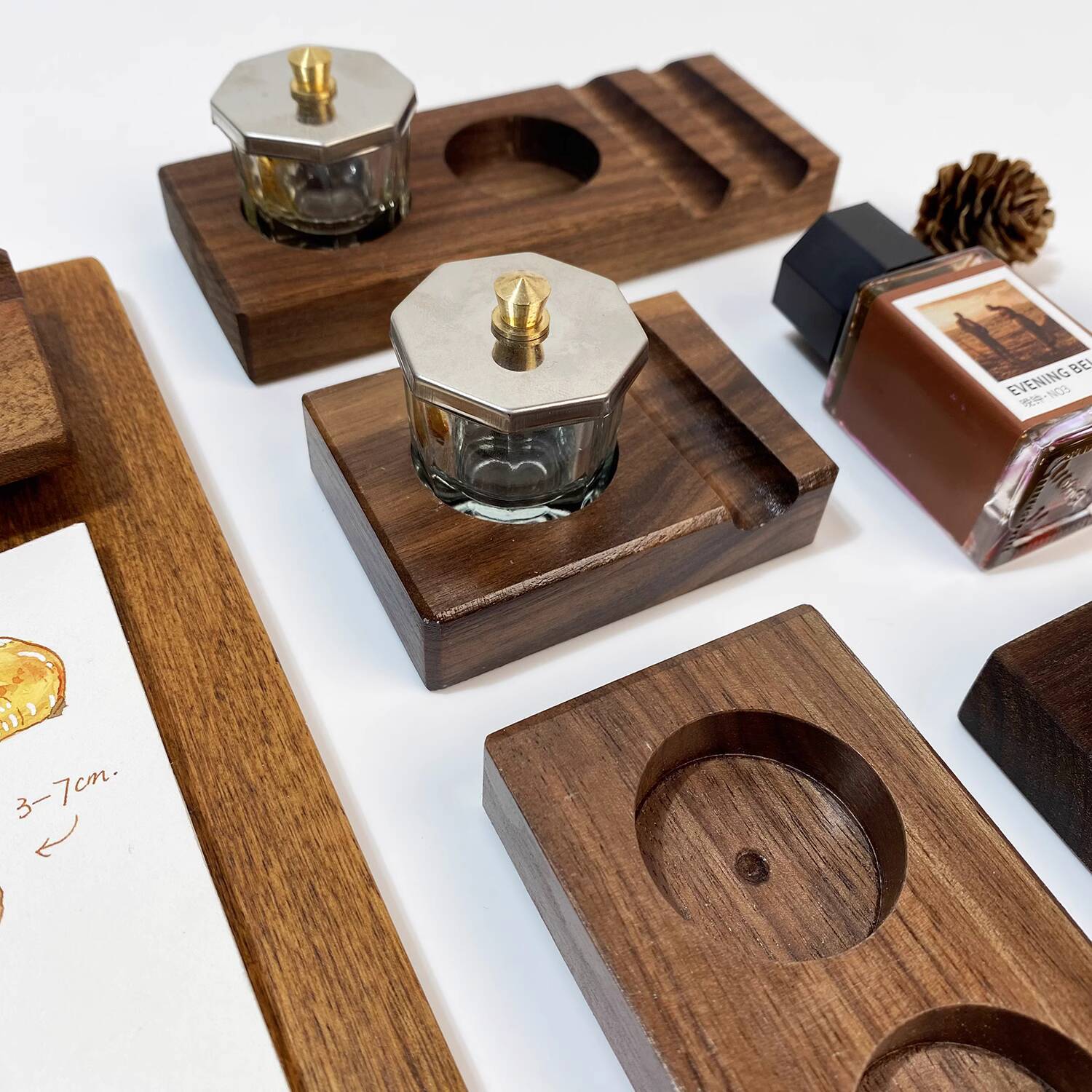 Основание для чернил Подставка – обзор и цена Calligraphy Ink Bottle