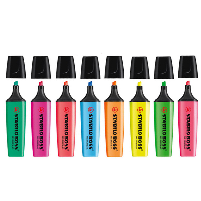 Текстовый маркер-STABILO BOSS  – обзор и цена Stabilo Marker Boss
